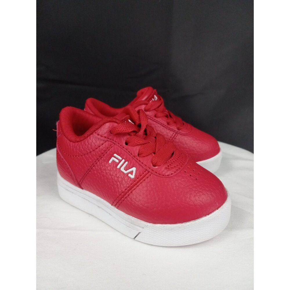 Fila Toddlers Classic Red/white Sneaker‎ Shoes Size 5